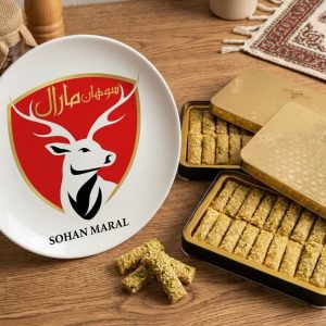 سوهان کنجدی مدادی روغن حیوانی ۵۰۰ گرمی مارال