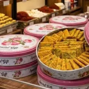 سوهان باقلوایی ۵۰۰ گرمی با روغن نباتی مارال
