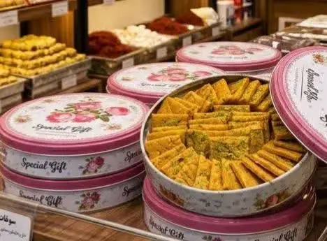 سوهان باقلوایی ۵۰۰ گرمی با روغن نباتی مارال